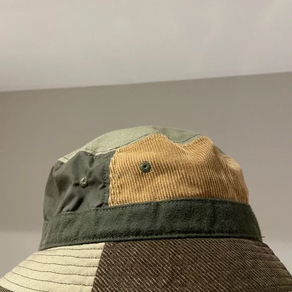 Multicolor Patchwork Bucket Hat - Picture 2 of 5